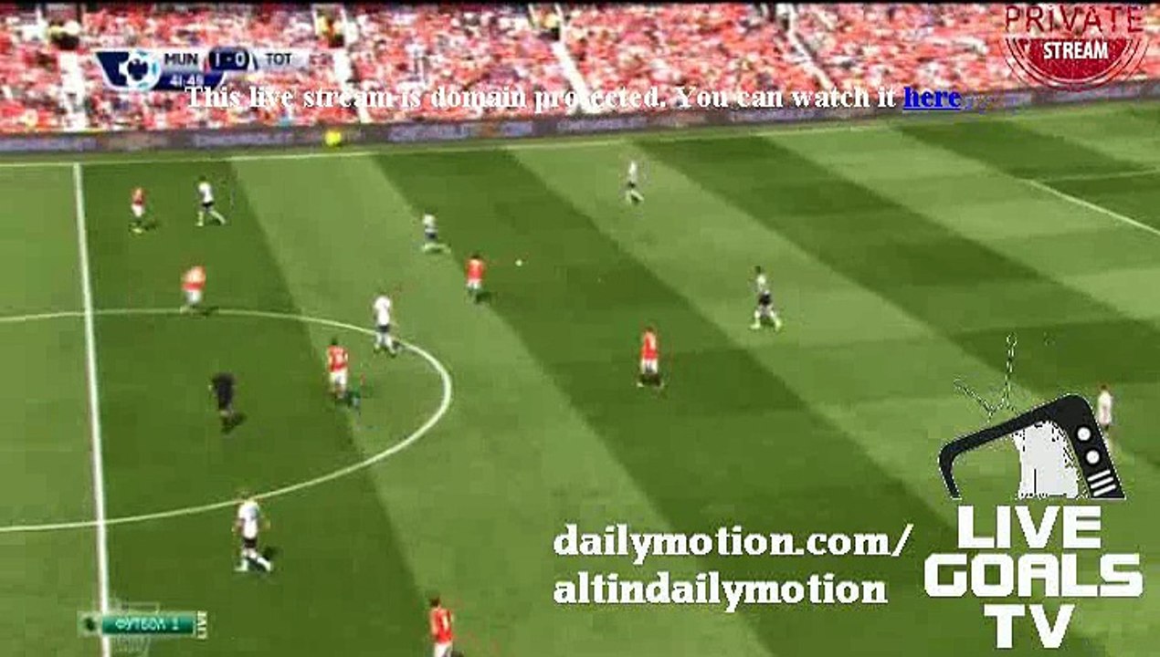 1st Half Goal & Highlights - Manchester United 1-0 Tottenham - Premier League - 08.08.2015