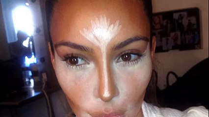 kim kardashian makeup tutorial herself