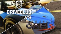 Project CARS vs. DriveClub | Graphics, Sound, Rain & Weather Effects Gameplay Comparison (