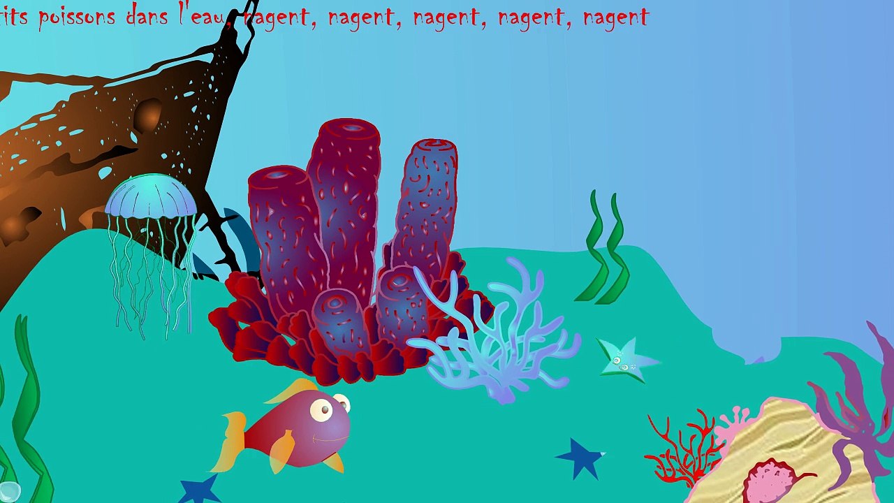 "Les Petits Poissons dans l'eau" (Nagent, nagent, nagent, nagent, nagent)