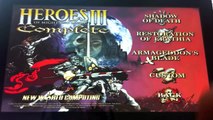 Heroes of Might & Magic III running on Windows 8 tablet (touchscreen)
