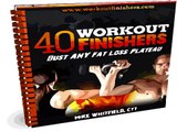 40 Workout Finishers PDF   Good Workout Finishers