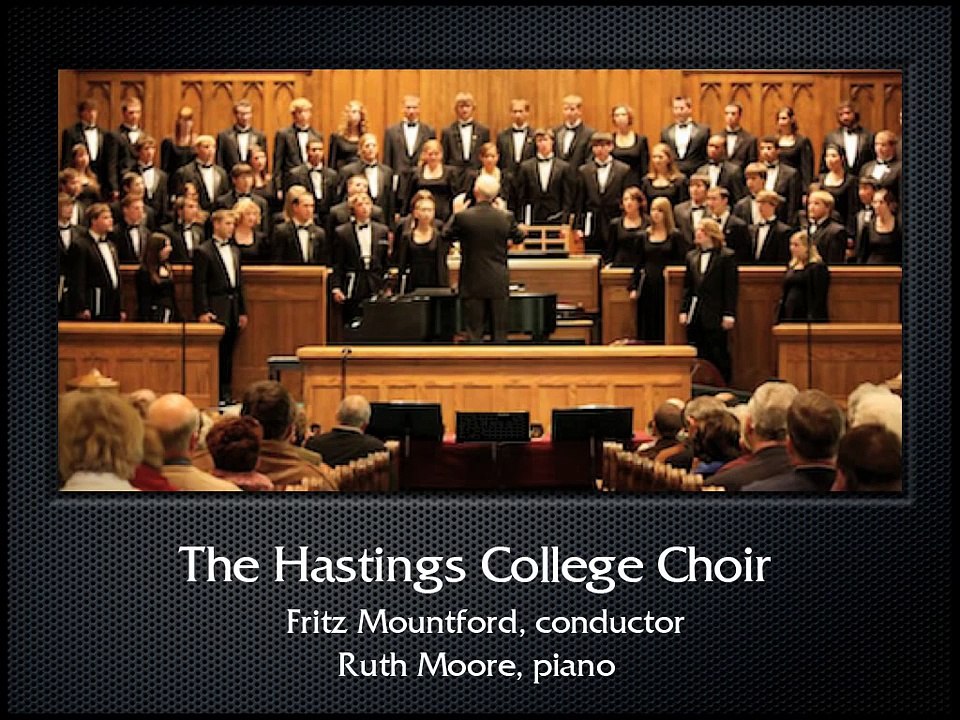 Jesus Keep Me Near the Cross (The Hastings College Choir)