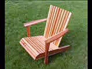 Adirondack chair from ONE board