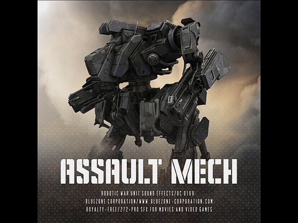 Assault Mech - Robotic War Unit Sound Effects