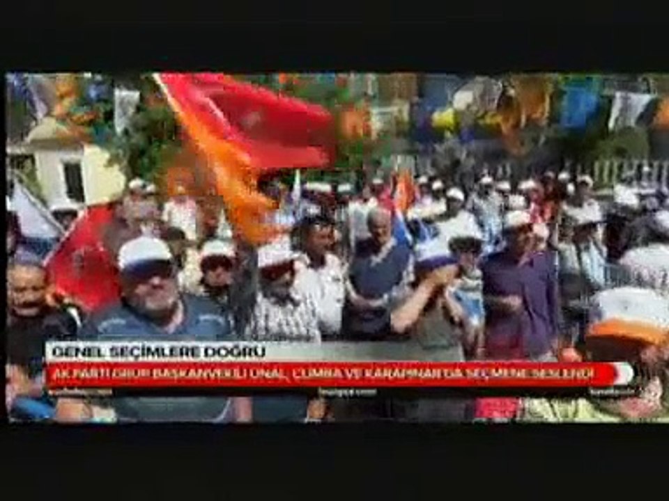 Ak Parti Grup Bşk. Vek. Mahir Ünal Çumra Ve Karapınar'da Düzenlenen Mitinglere Katıldı