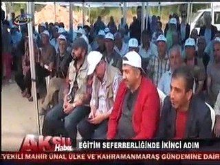 Ak Parti Grup Başkanvekili Mahir ÜNAL, Dönüklü Mahallesi İmam Hatip Ortaokul'nun Temeli Attı