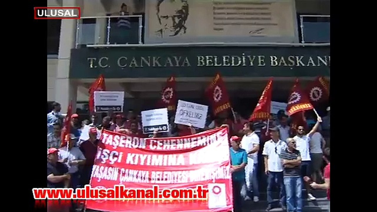 İşçilerden çadırlı eylem