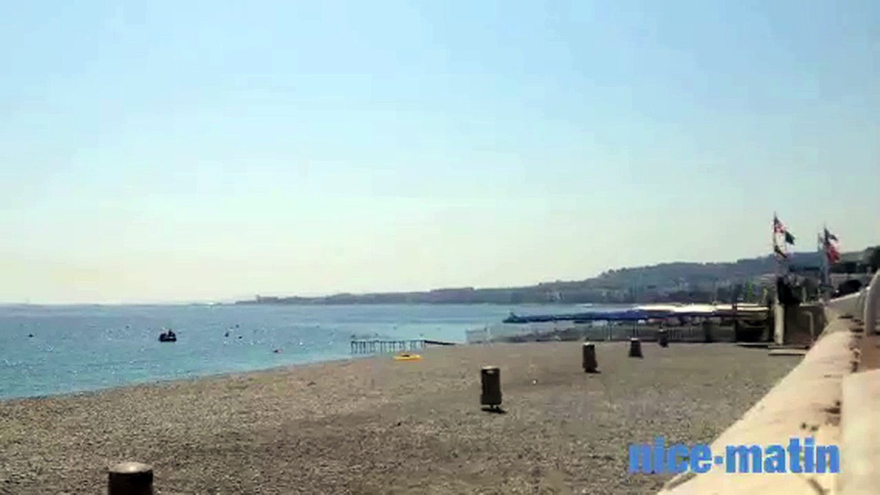 Les démineurs font exploser un obus à Nice