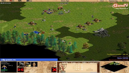 AOE Linda + T O M vs Mỹ Đình + VaneLove 23 12 2013 C1T4