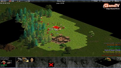 AOE off 4rum GAMETV 2013 team2  vs team4  T1