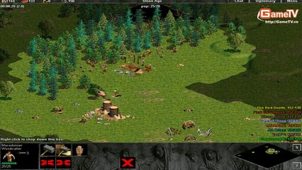 AOE off 4rum GAMETV 2013 team2  vs team4  T4