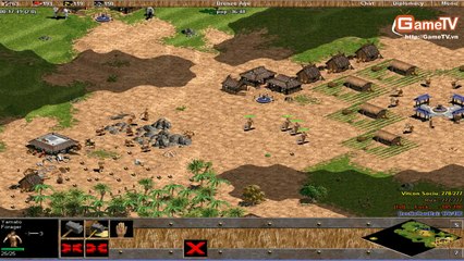 AOE off 4rum GAMETV 2013 Linda giao luu 2vs2 T3