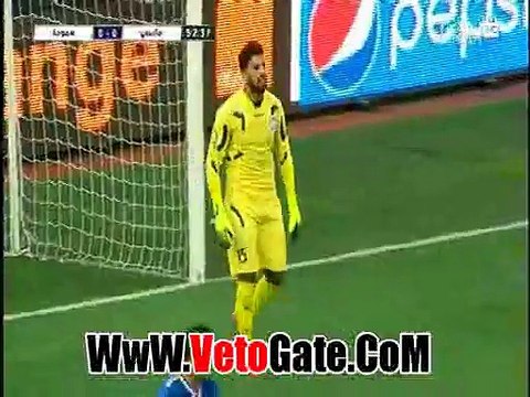 أسالى يتقدم بالهدف الاول مازيمبى فى مرمى سموحه