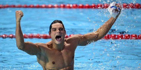 Florent Manaudou le plus fort sur 50m nage libre