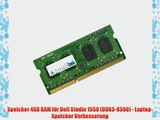 Speicher 4GB RAM f?r Dell Studio 1558 (DDR3-8500) - Laptop-Speicher Verbesserung