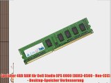 Speicher 4GB RAM f?r Dell Studio XPS 8000 (DDR3-8500 - Non-ECC) - Desktop-Speicher Verbesserung