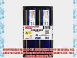 KOMPUTERBAY 8GB ( 2 X 4GB ) DDR2 DIMM (240 PIN) 800Mhz PC2 6400 PC2 6300 Arbeitsspeicher mit