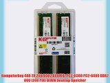 Komputerbay 4GB 2X2GB DDR2 800MHz PC2-6300 PC2-6400 (240 PIN) DIMM Desktop-Speicher