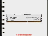 HyperX Fury HX313C9FWK2/8 Arbeitsspeicher 8GB (1333MHz CL9 2x 4GB) DDR3-RAM Kit wei?