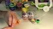 Play-Doh Surprise eggs playdo SpongeBob Dora Marvel Angry Birds Spiderman Monsters CARS Mi