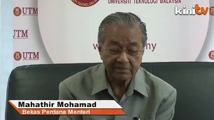 Mahathir: I don't know about Eminent 25