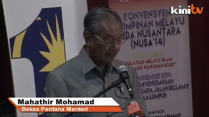 Download Video: Dr M: Parti Melayu terpaksa mengemis untuk raih sokongan Cina