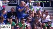 Lhadji Badiane Goal Stuttgarter Kickers 1 - 3 Wolfsburg DFB Pokal 8-8-2015