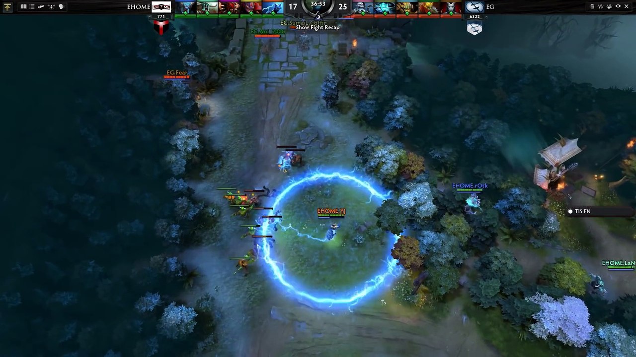 Dota 2 SumaiL Bait for Epicenter - EHOME vs EG TI5