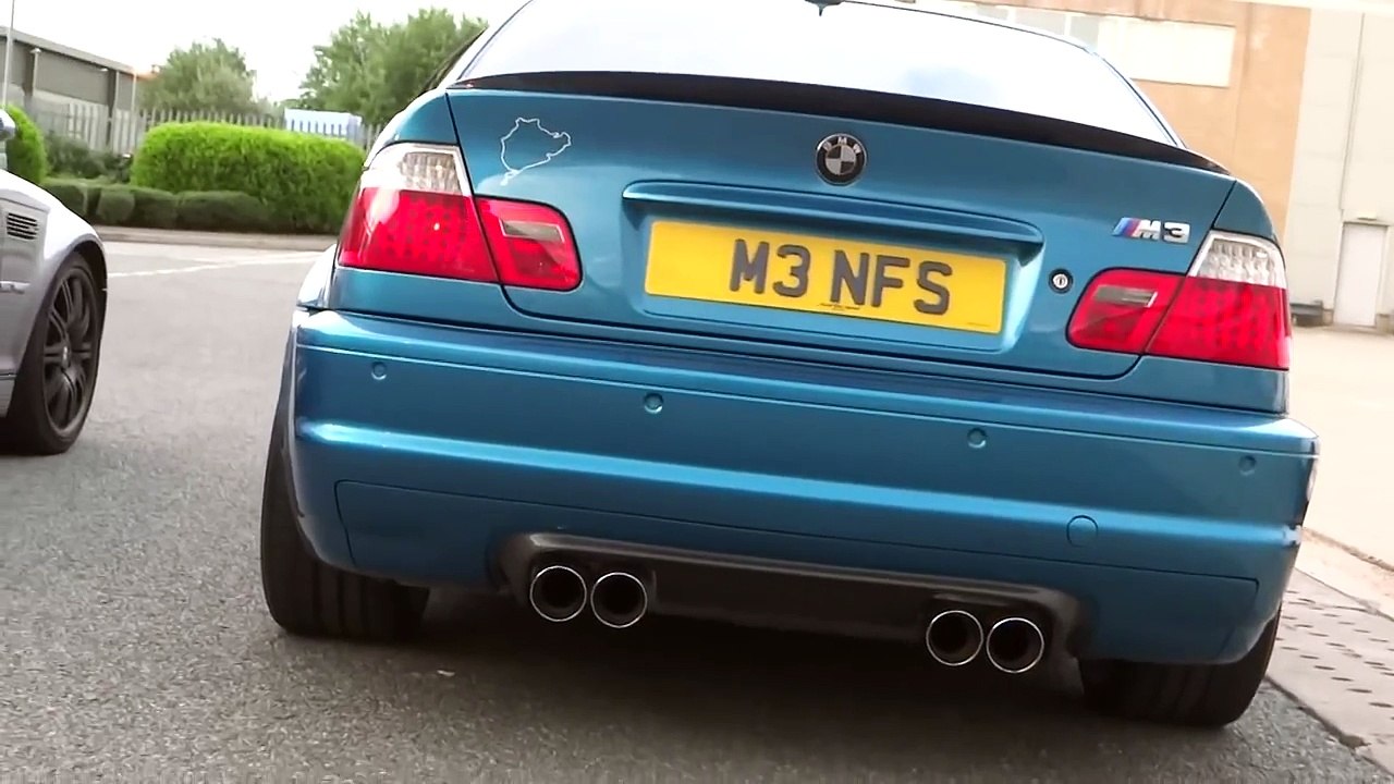 BMW E46 M3 Exhaust comparison - Eisenmann V Supersprint V OEM