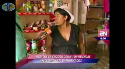 Huayco en Chosica abril 2012