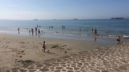 Affluence record sur les plages