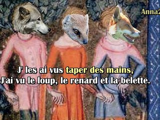 Le loup le renard et la belette - karaoké