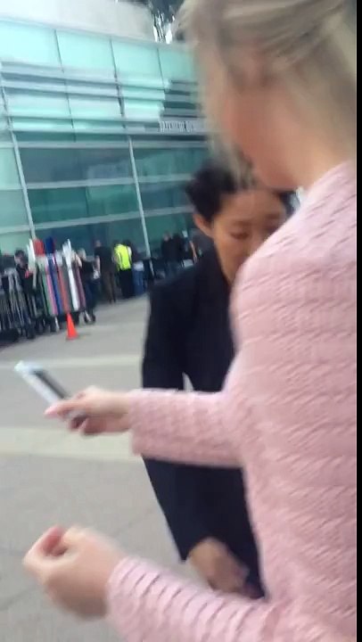 Meeting Sandra Oh for the third time!!