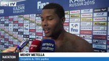 Mondiaux de natation : record de France pour Metella