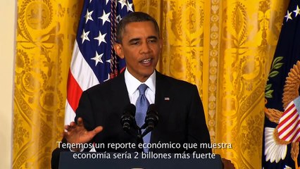 Obama culpa a los republicanos por no pasar la reforma migratoria