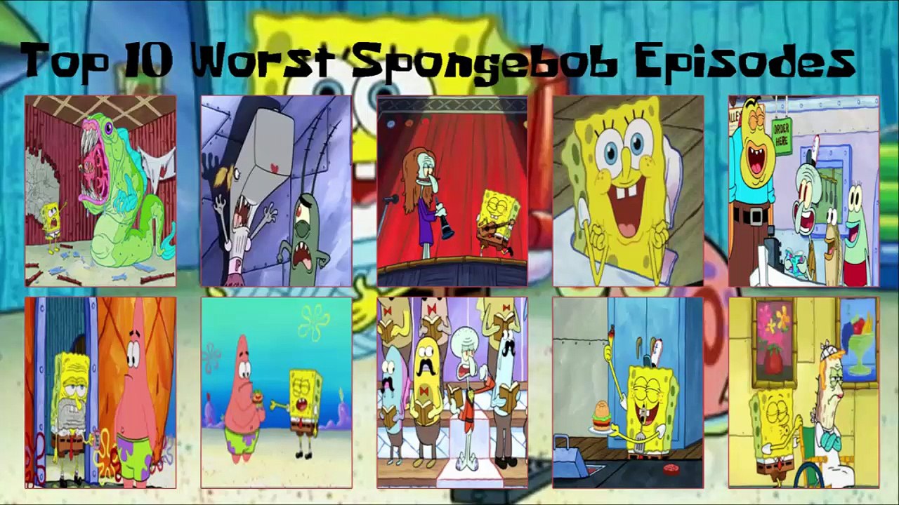 SpongeBob SquarePants - Then and Now