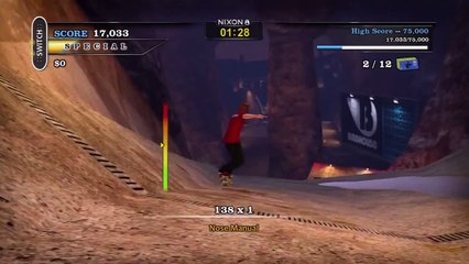 Tony Hawk's Pro Skater HD: Downhill Jam - Special Trick Over Giant Grate (How To Guide/Walkthrough)