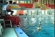 Synchronized Swimming,training Russia team