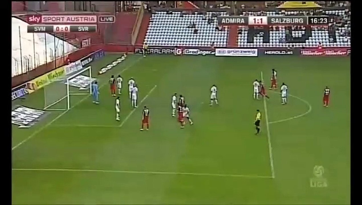 Dominik Starkl Goal Admira 1-1 Salzburg