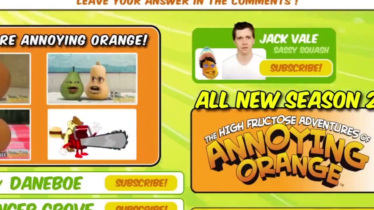 Annoying Orange Mystery Of The Sasquatch