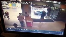 LiveLeak - Military Cop Holding Child Engages in Gunfire With Bandits-copypasteads.com