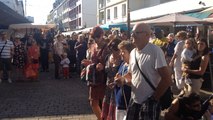 La fête dans la rue à Lorient