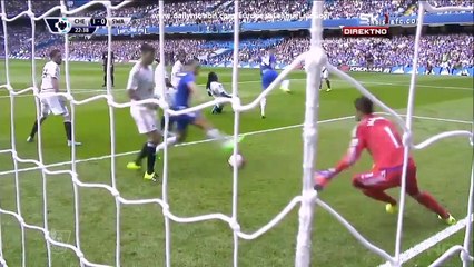 All Goals 1st Half_ Chelsea 2-1Swansea City 08.08.2015 HD