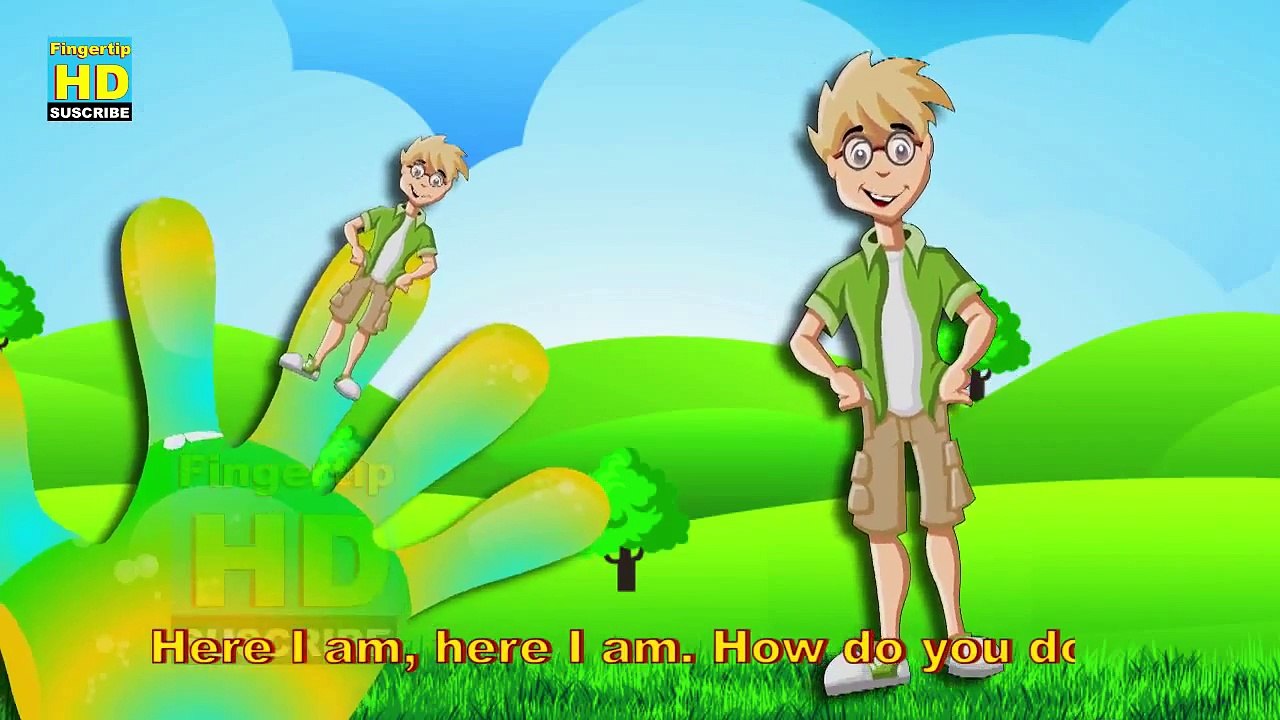 Cartoons For Kids Finger Family || Children songs Cute Funny 2D Daddy finger Family