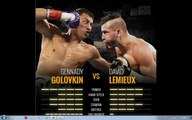 GENNADY GOLOVKIN VS DAVID LEMIEUX