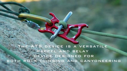 The Sterling Rope ATS Belay Device used as an auto block