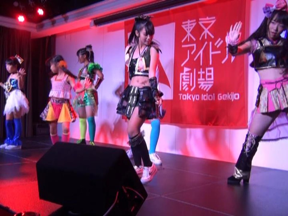 戦国黒田少女隊 - キューティーハニー (東京アイドル劇場) mio/mana/hiyori/umi/mimi/kanaru