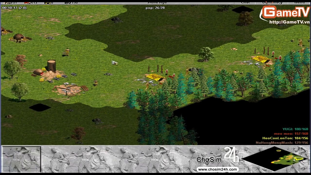 AOE TBL + TOM vs YUGI + MEOMEO 18 12 2013 C14 1