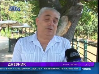 Dnevnik, 08. avgust 2015. (RTV Bor)